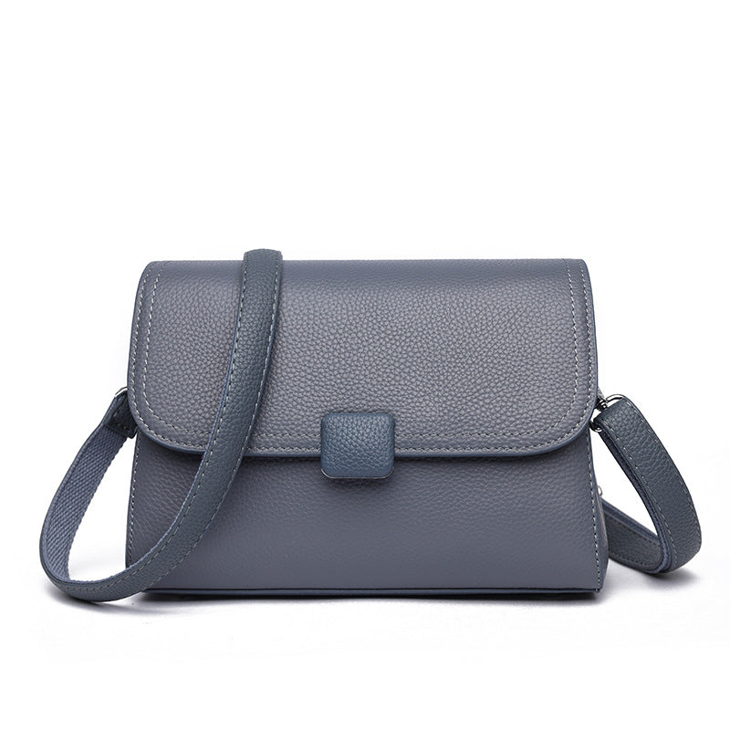 Women's Durable Genuine Leather High-grade Textured Shoulder Bags
