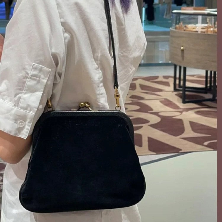 Saturn Embroidered Veet Mobile Large Clip Phone Bags