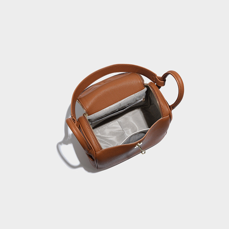 Women's Fashion High-grade Niche Genuine Leather Handbags