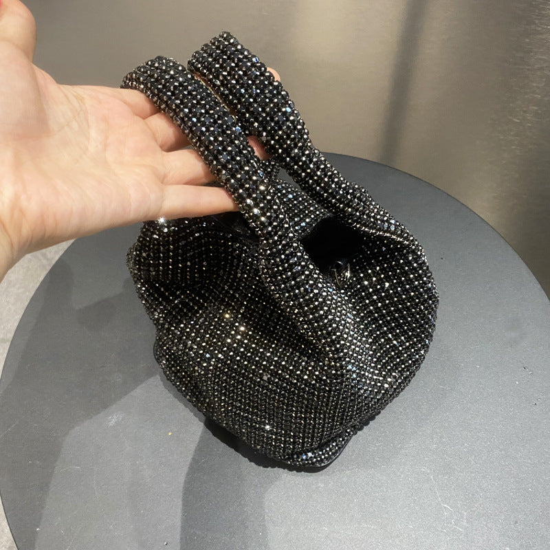Women's Versatile Rhinestone Portable Chain Hand Shoulder Bags