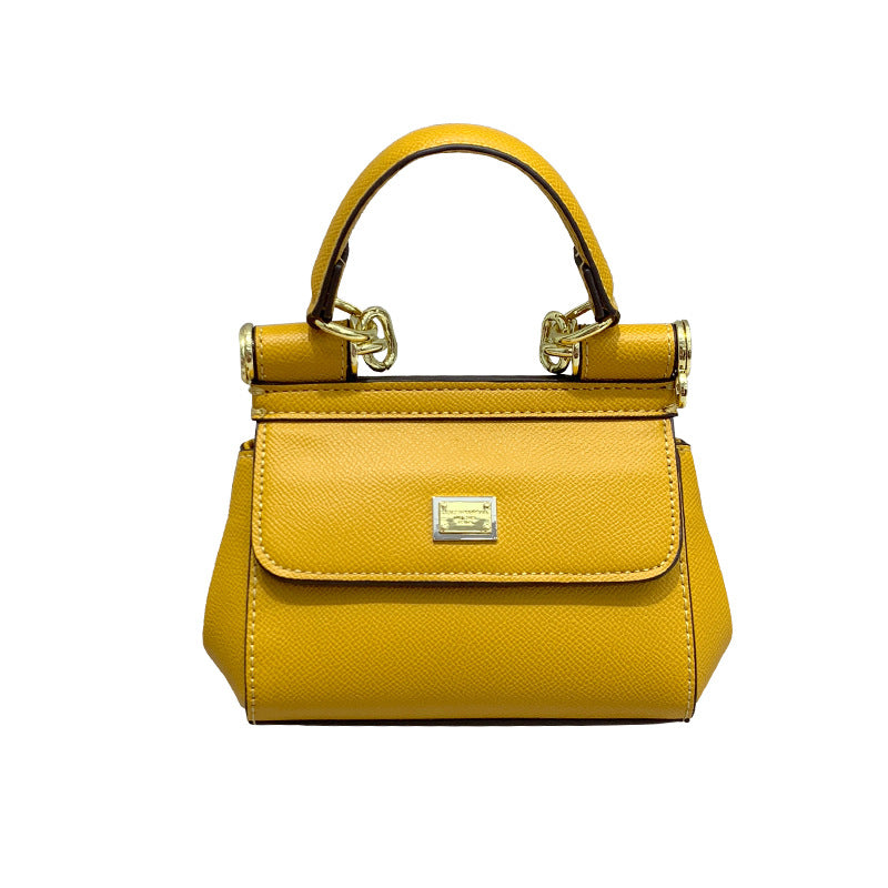 Women's Sicilian Fashion One Genuine Leather Handbags