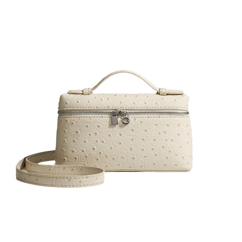 Genuine Leather Kelly Box Light Luxury Shoulder Bags