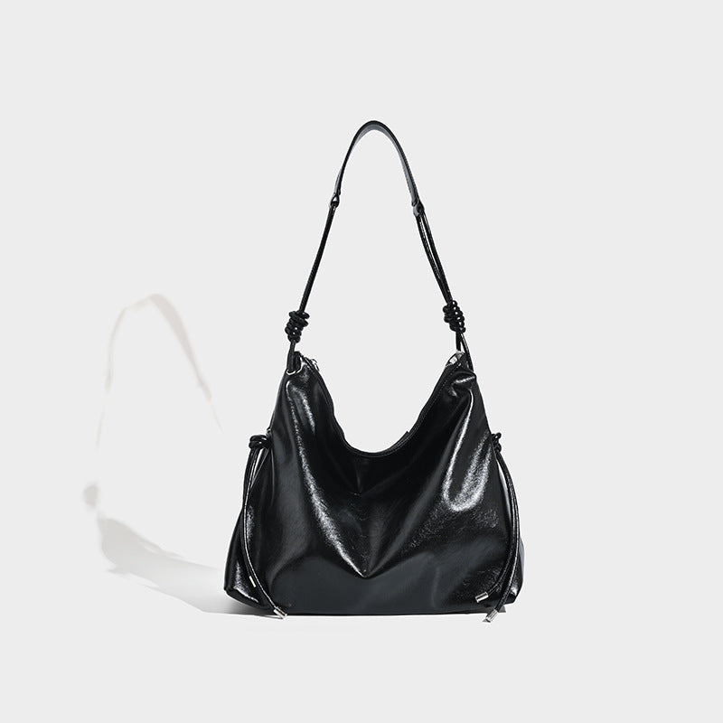Leather Fashion Commuter Underarm Large Capacity Crossbody Bags