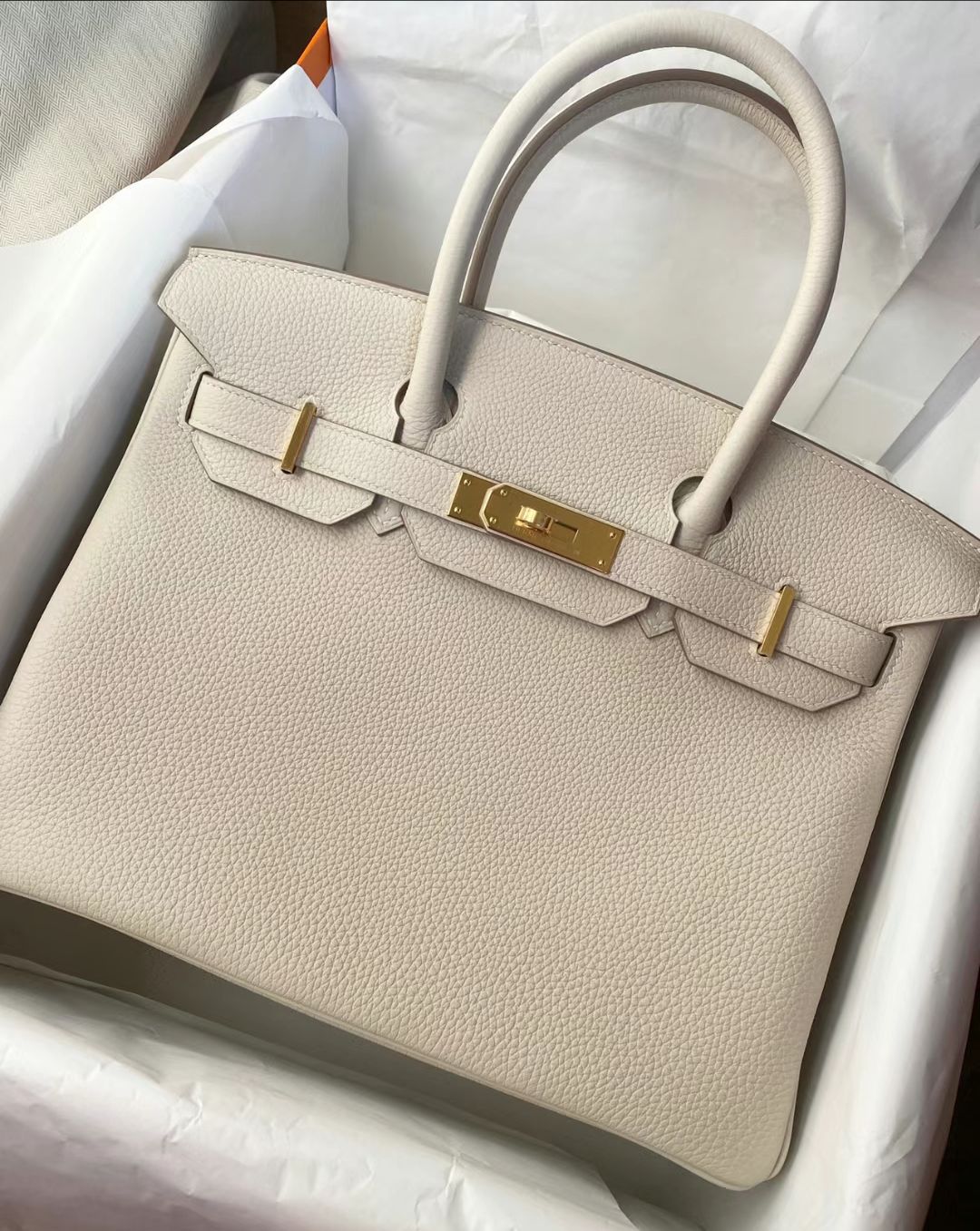 Women's Layer Cowhide Lychee Pattern Crocodile Portable Handbags