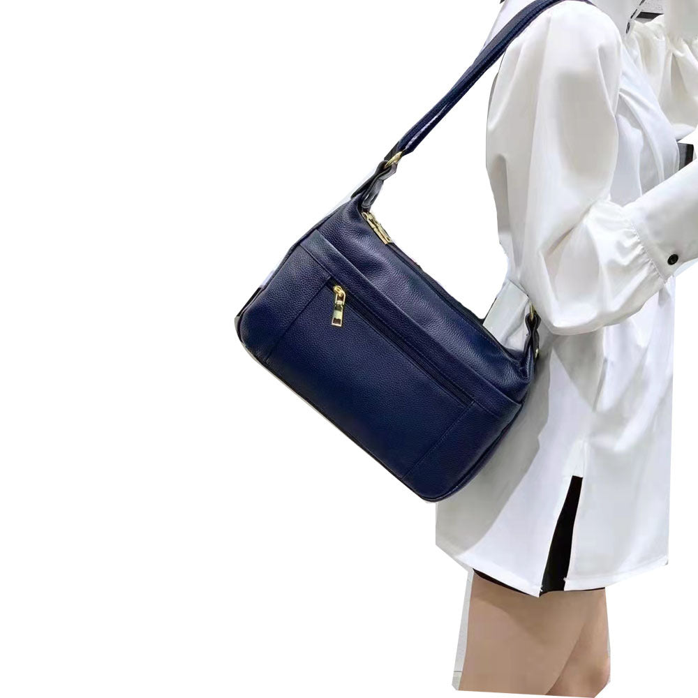 Women's Leather Mother Large Capacity Soft First Crossbody Bags