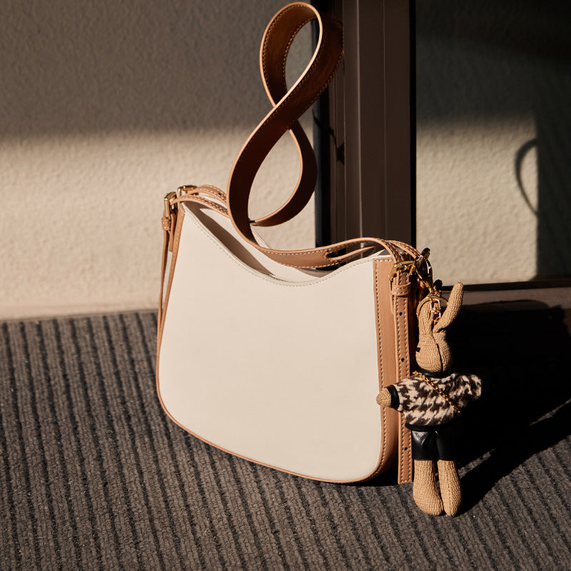 Women's Fashionable High-grade Underarm Genuine Leather Shoulder Bags