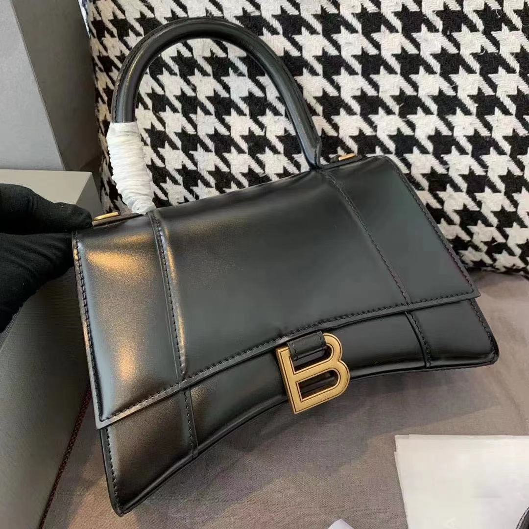 Women's Popular High-grade French Minority Hourglass Portable Crossbody Bags