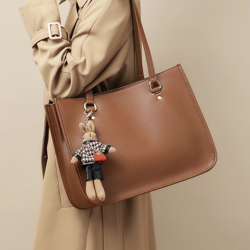 Women's Capacity Fashion Advanced Texture Western Style Shoulder Bags