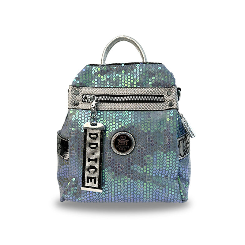 Women's High Sense Sequin Large Capacity Backpacks