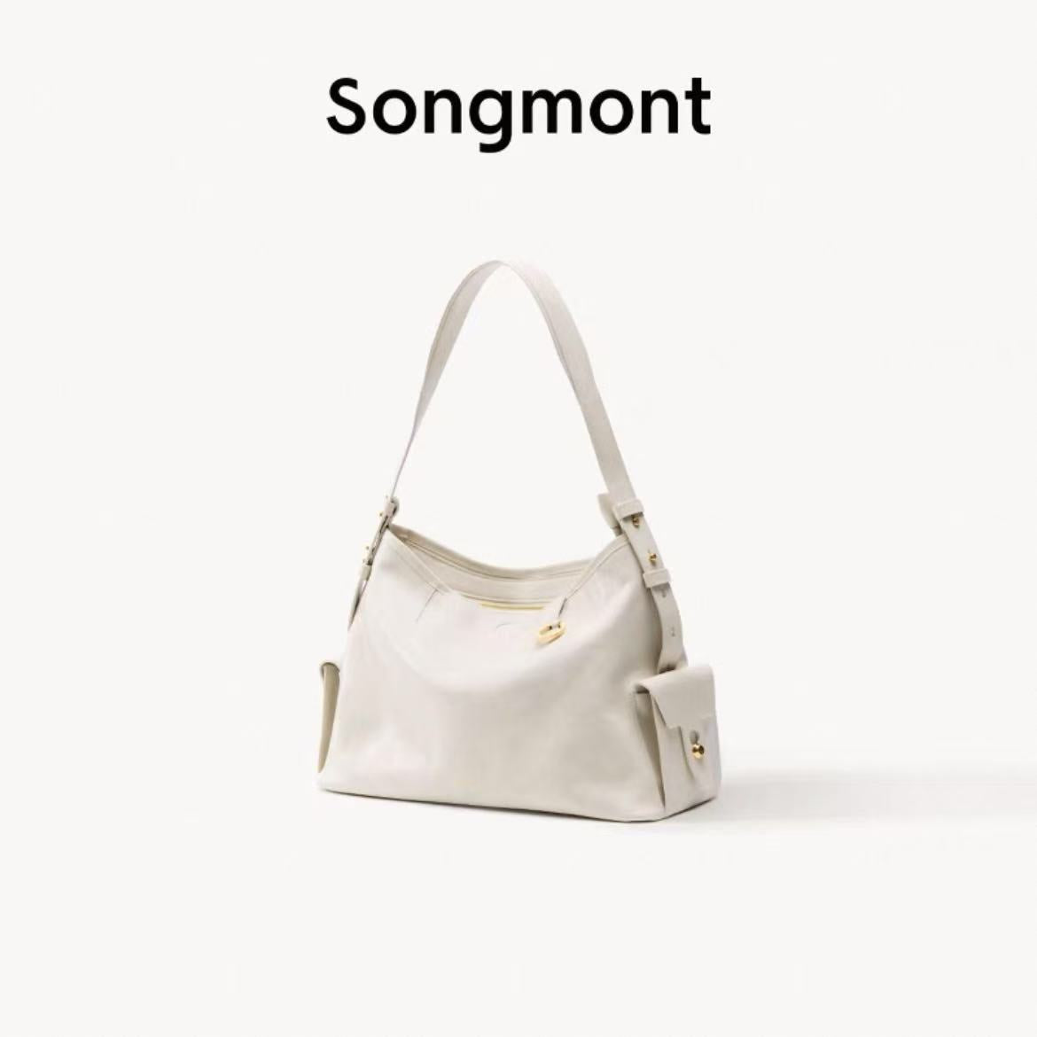 Li Na Medium Soft Upholstery Leather Shoulder Bags