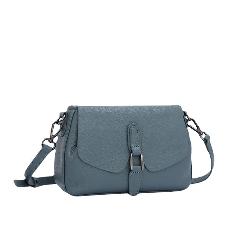 Women's Soft Cow Leather Summer Single Oblique Shoulder Bags