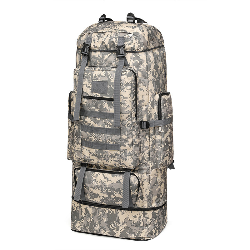 Oxford Cloth Can Expand Camouflage Camping Mountaineering Backpacks