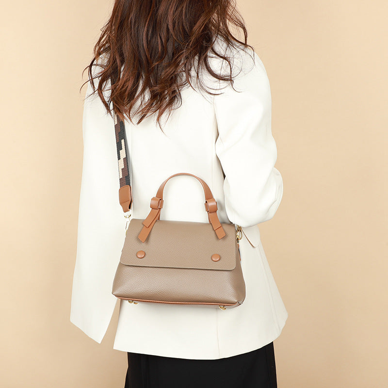 Women's Cowhide Female Fashion Genuine Leather Versatile Handbags