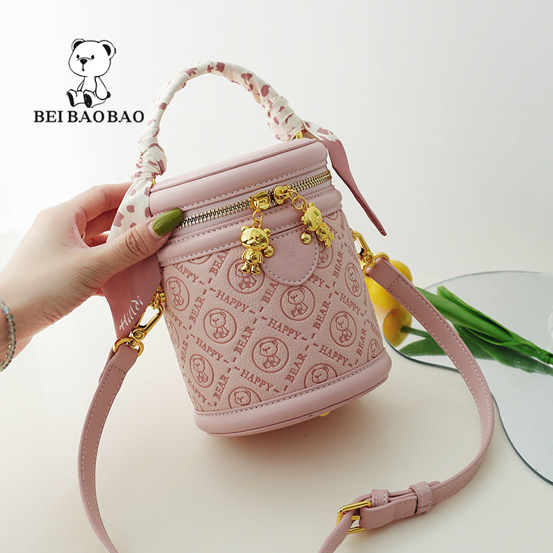 Women's Source Textured Trendy Portable Western Style Crossbody Bags