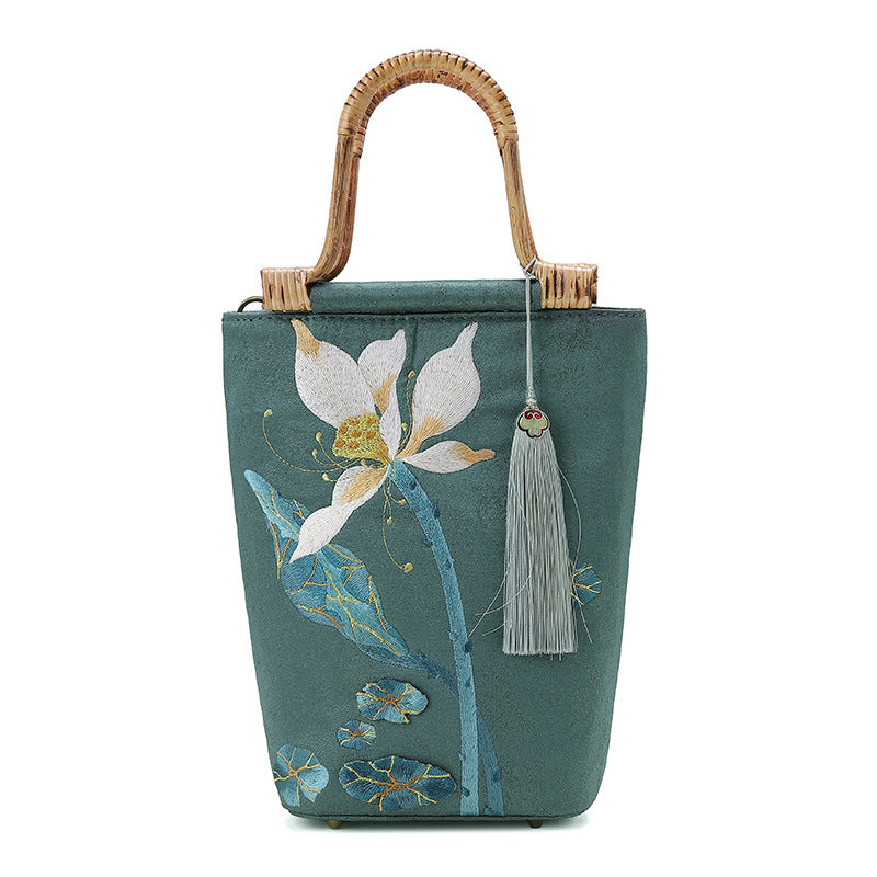 Embroidered Ethnic Style National Ancient Cheongsam Handbags