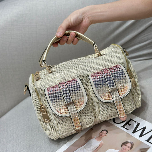 Creative Women's Rhinestone Sequins Large Capacity Bags