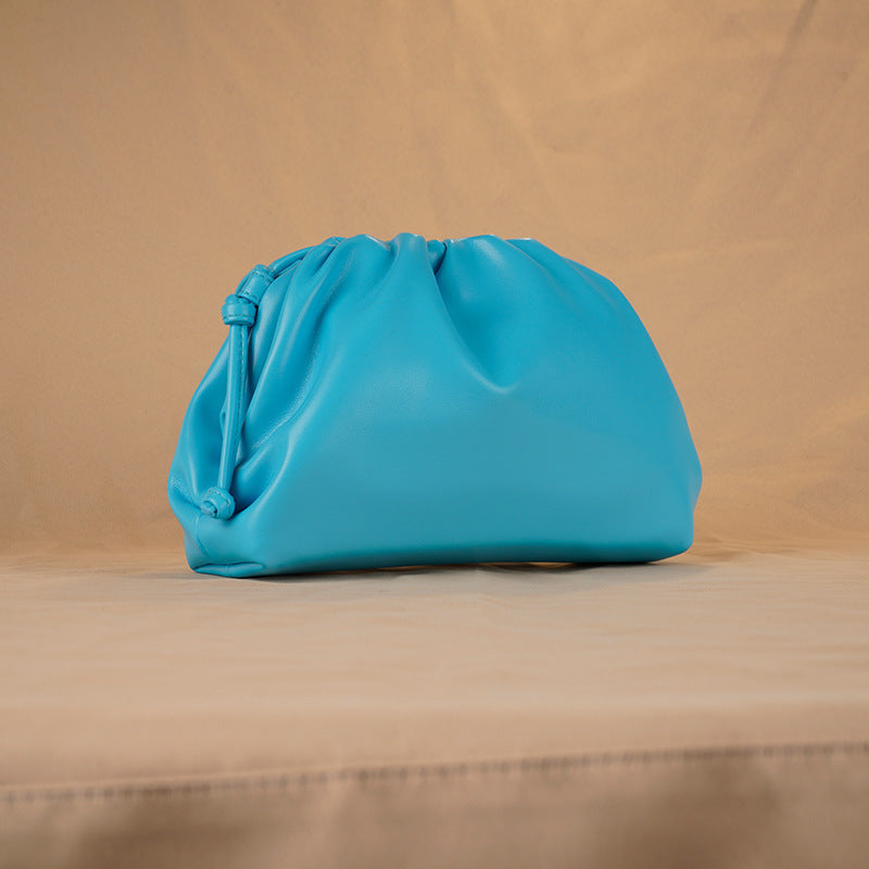 Female French Minority Dumpling Tide Genuine Bags