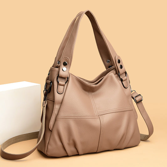 Women's Beautiful Soft Leather Fashion Mother Bags