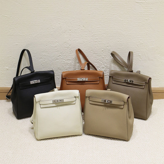 Women's Kelly Genuine Leather Commute Fashion Bags