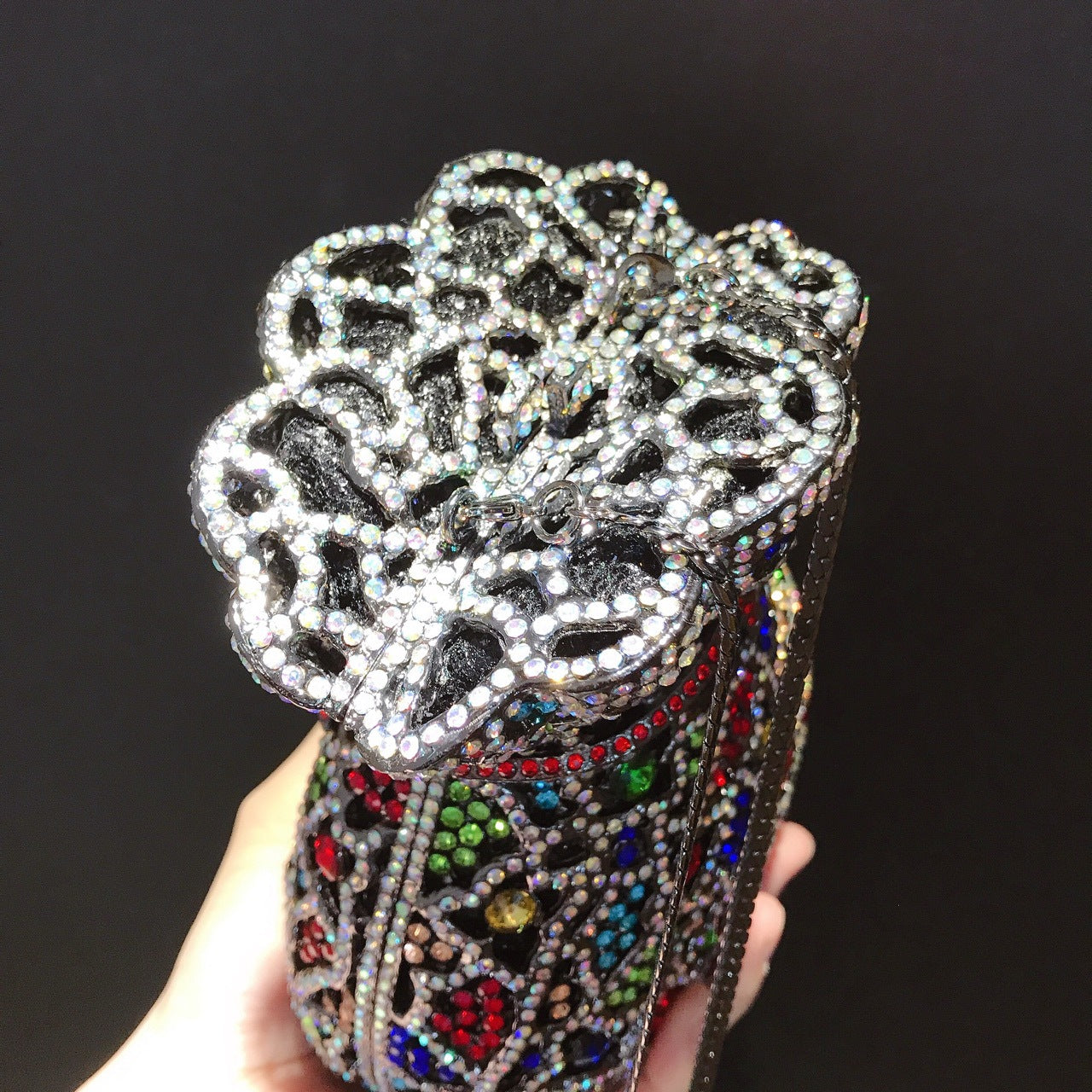 Vase Diamond Handmade Spot Drill Metal Bags