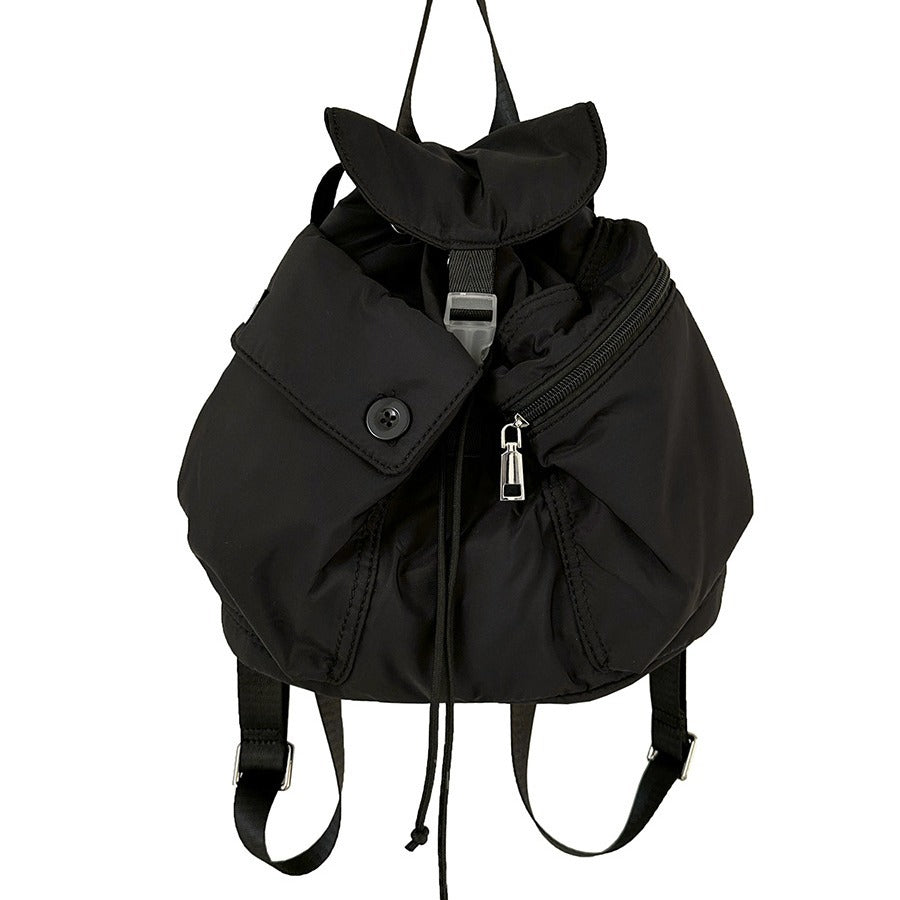 Drawstring Trendy Korean Style College Class Backpacks