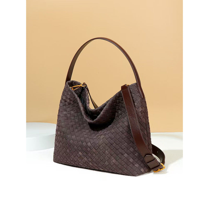 Women's Handmade Woven Fashionable Large Capacity Bags