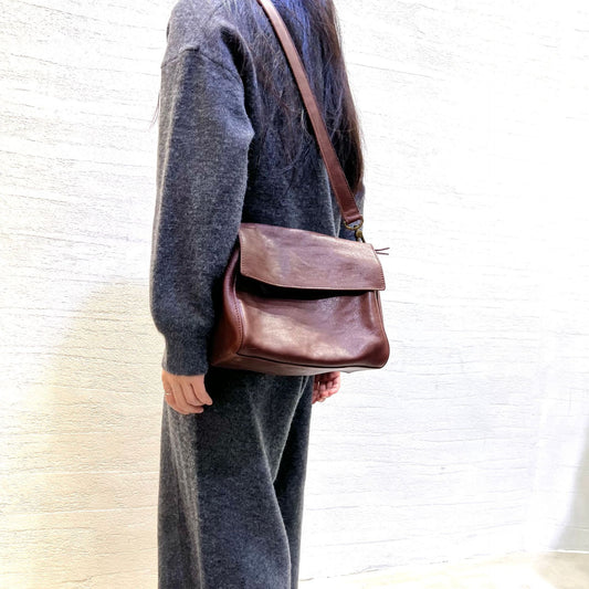 Women's Vintage Handmade First Layer Vegetable Tanning Shoulder Bags