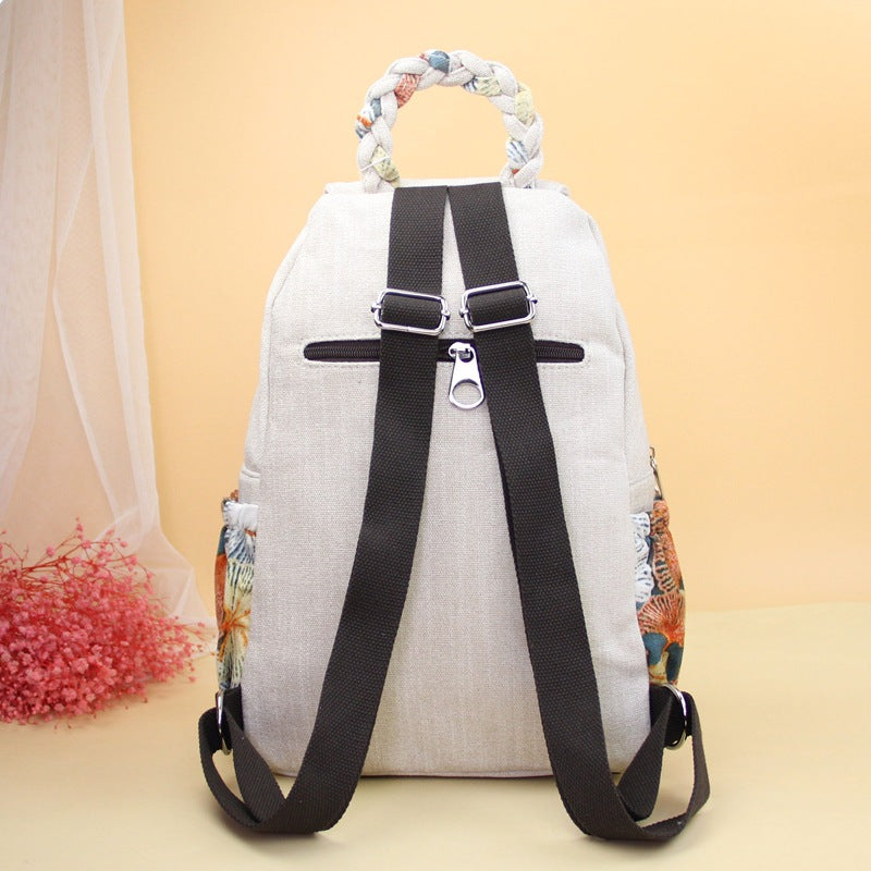 Style Cute Rabbit Woven Portable Versatility For Backpacks