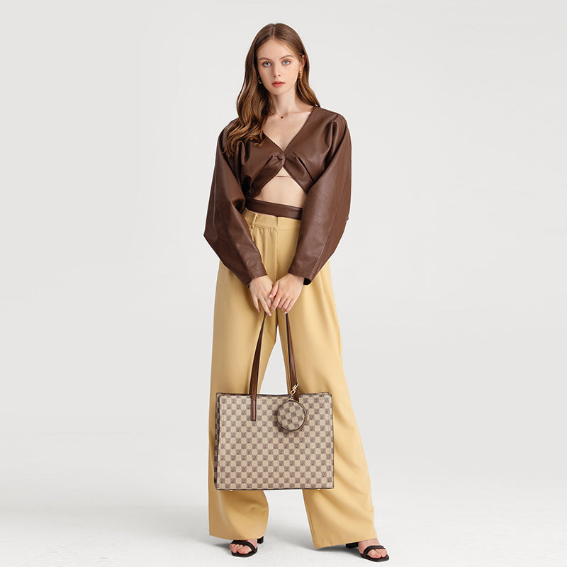Women's Fashion Big Large Capacity Versatile For Shoulder Bags