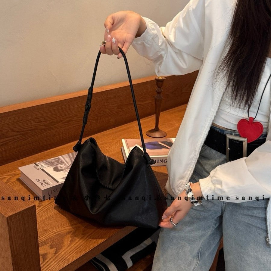 Stylish Women's High-grade Genuine Leather Handmade Shoulder Bags