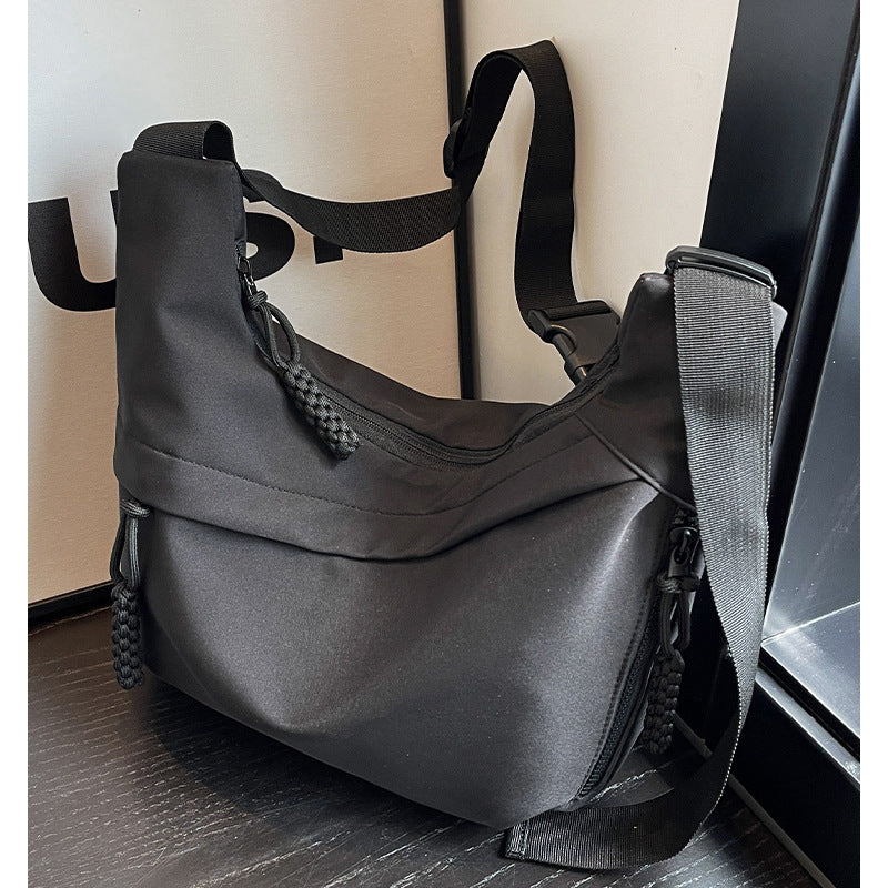 Women's Canvas Commuter Large Capacity Underarm Crossbody Bags