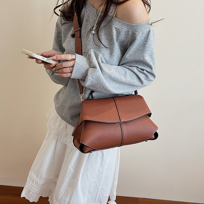 Women's Summer Minimalist Style Lychee Pattern Bags