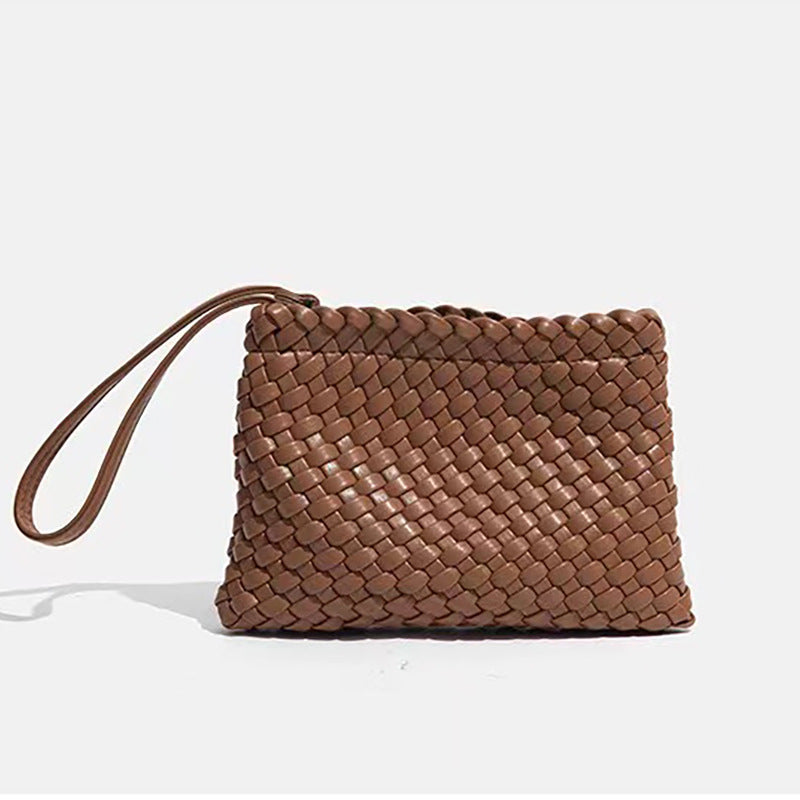 Korean Style Woven Female Trendy Mother Large Crossbody Bags