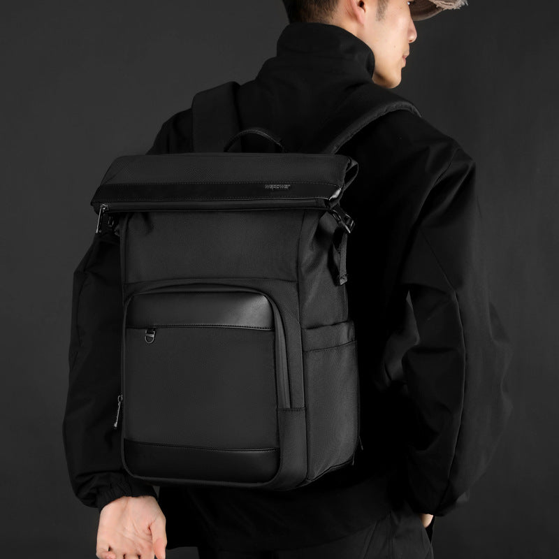 Stylish Men's Business Fashion College Waterproof Backpacks