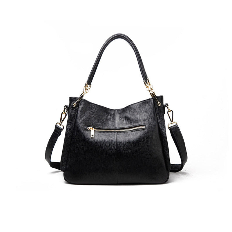 Women's Summer Street Fashion Leather Solid Color Crossbody Bags