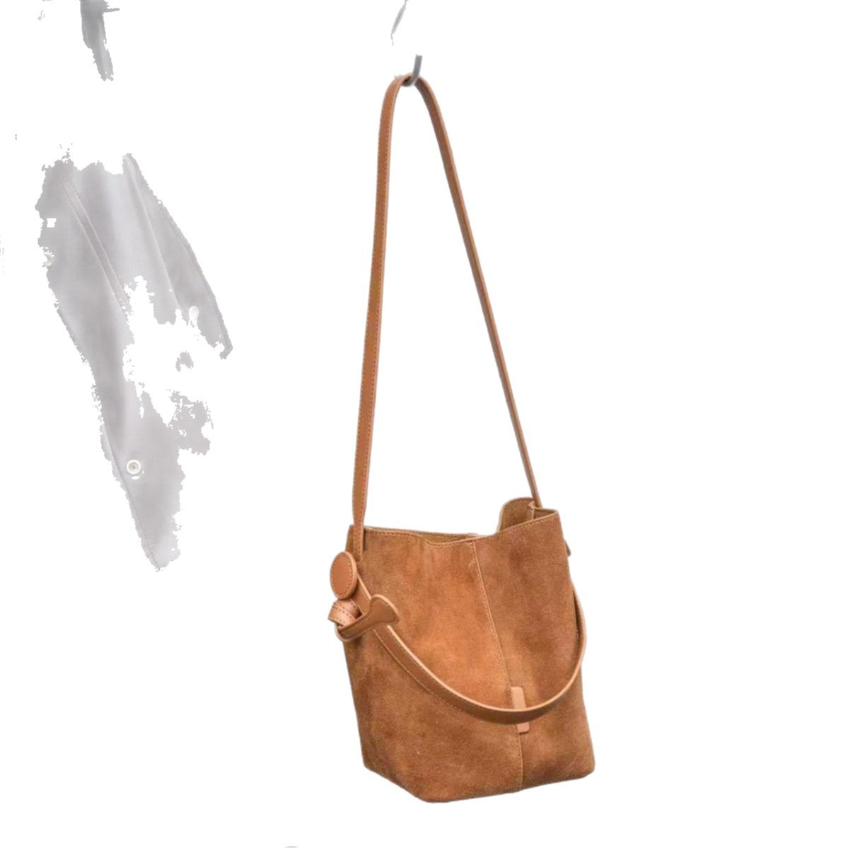Women's Matte Leather Fashion Solid Color Crossbody Bags
