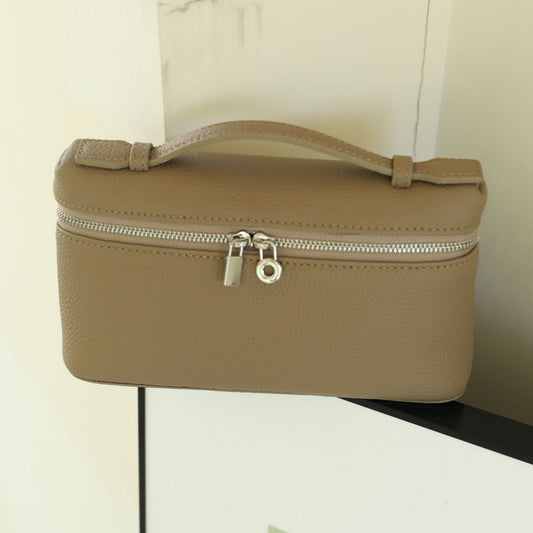 Women's Box Genuine Leather Summer Niche Temperament Lunch Handbags