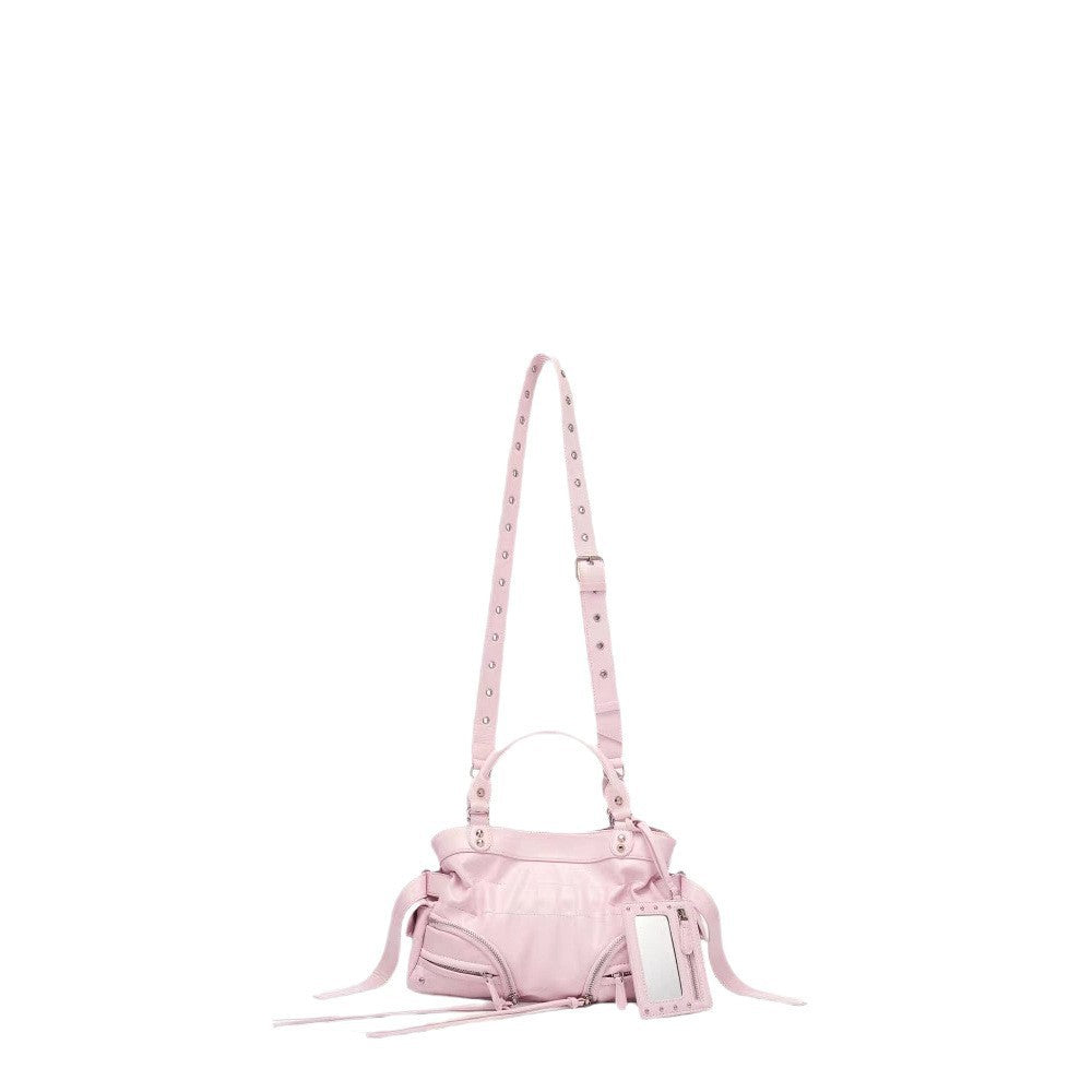 Lazy City Oil Wax Leather Large Crossbody Bags