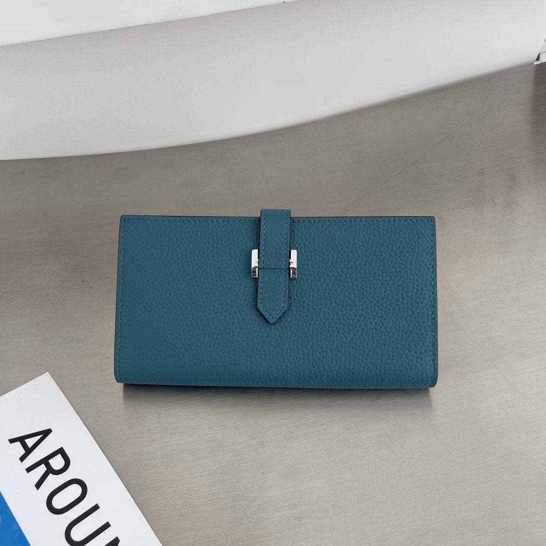 Women's Classic Beautiful Long Leather Clutch Ladies Wallets