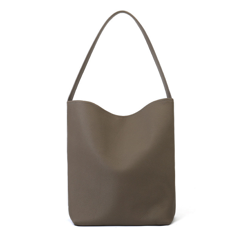 Elegant Women's First Layer Cowhide Commuter Handbags