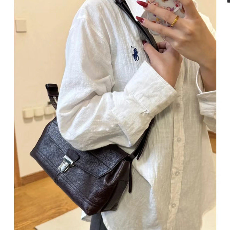 Women's Dual Version Development Design Leather First Layer Bags