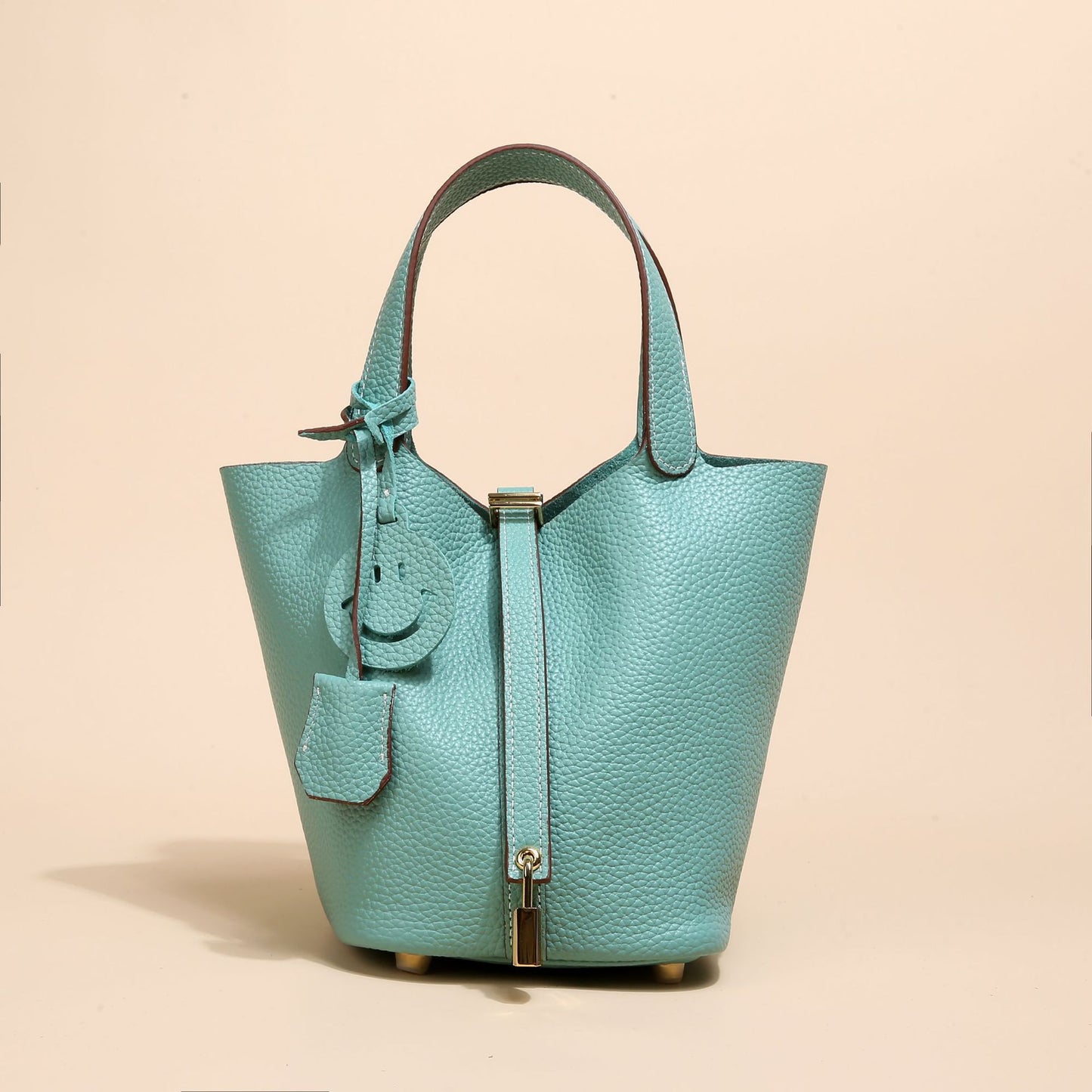 Women's Vegetable Basket Genuine Leather Large Capacity Handbags