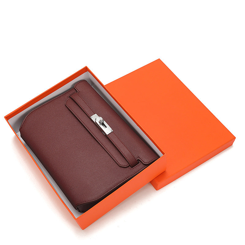 Women's Leather Retro Kelly High-grade Versatile Underarm Shoulder Bags