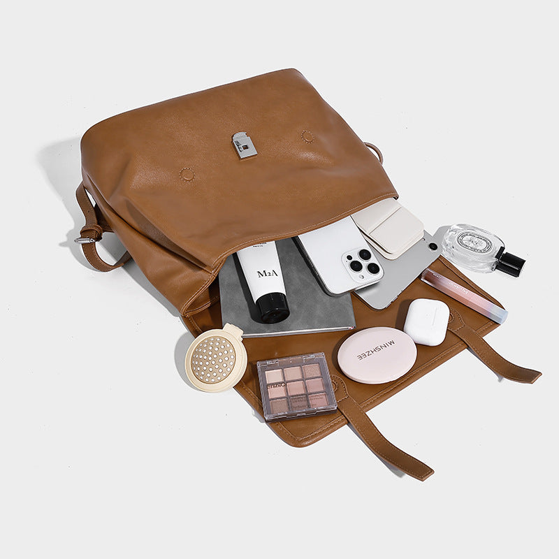 Casual Retro High Sense Series Large Shoulder Bags