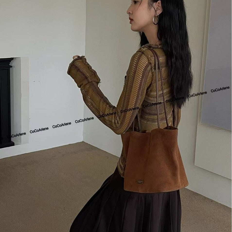 Korean Style Fashionable Large Capacity High-grade Underarm Shoulder Bags