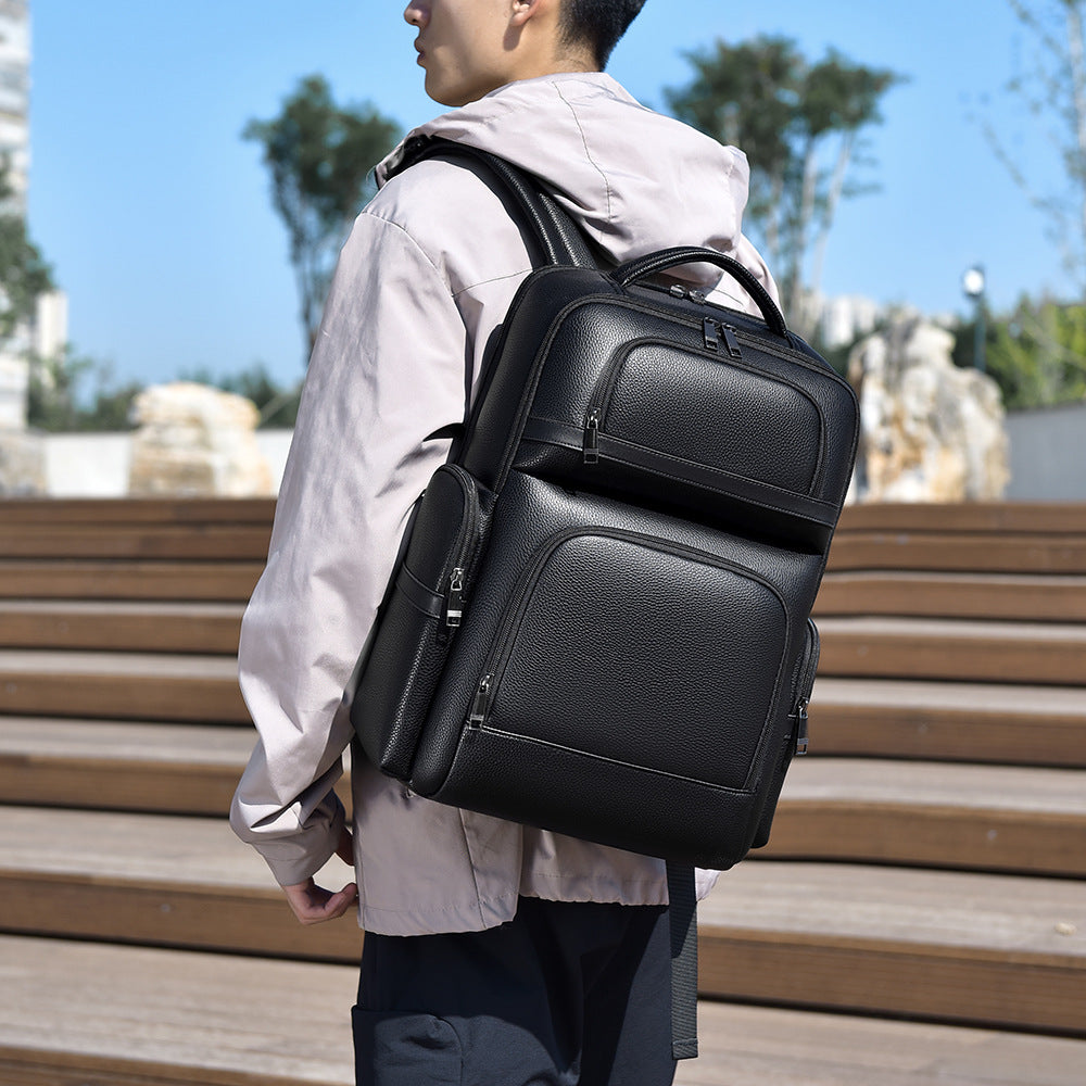 Men's High-grade Large Capacity Business Commuter Trip Backpacks