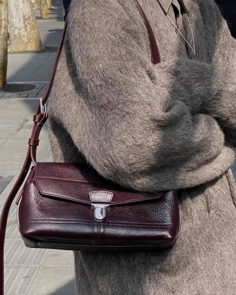 Women's Dual Version Development Design Leather First Layer Bags