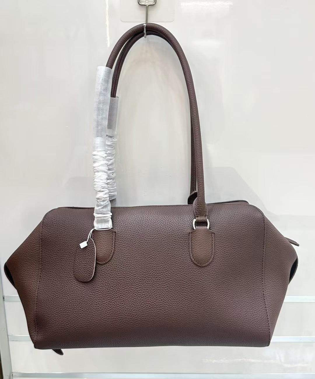 Charming Women's Bowling Commuter Genuine Leather Handbags