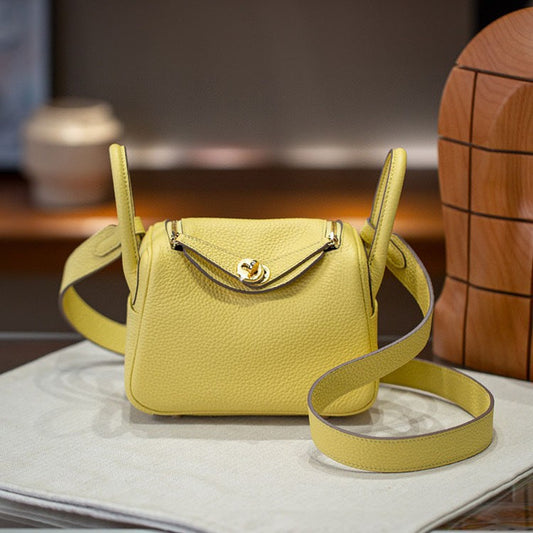 Women's Leather Lindy High-grade First Layer Cowhide Shoulder Bags
