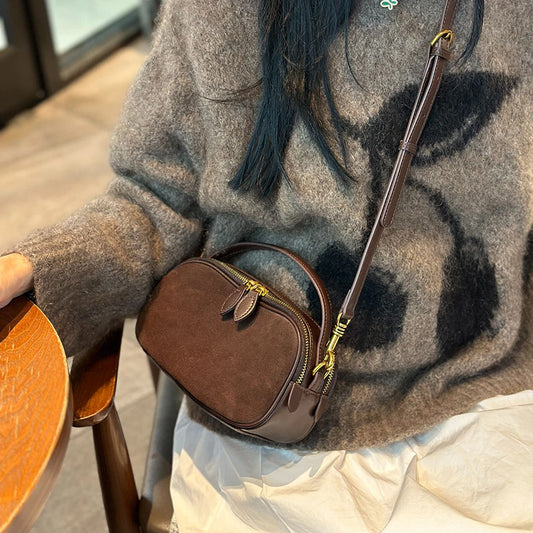 Women's Cool Simple Fashion Leather Genuine Shoulder Bags